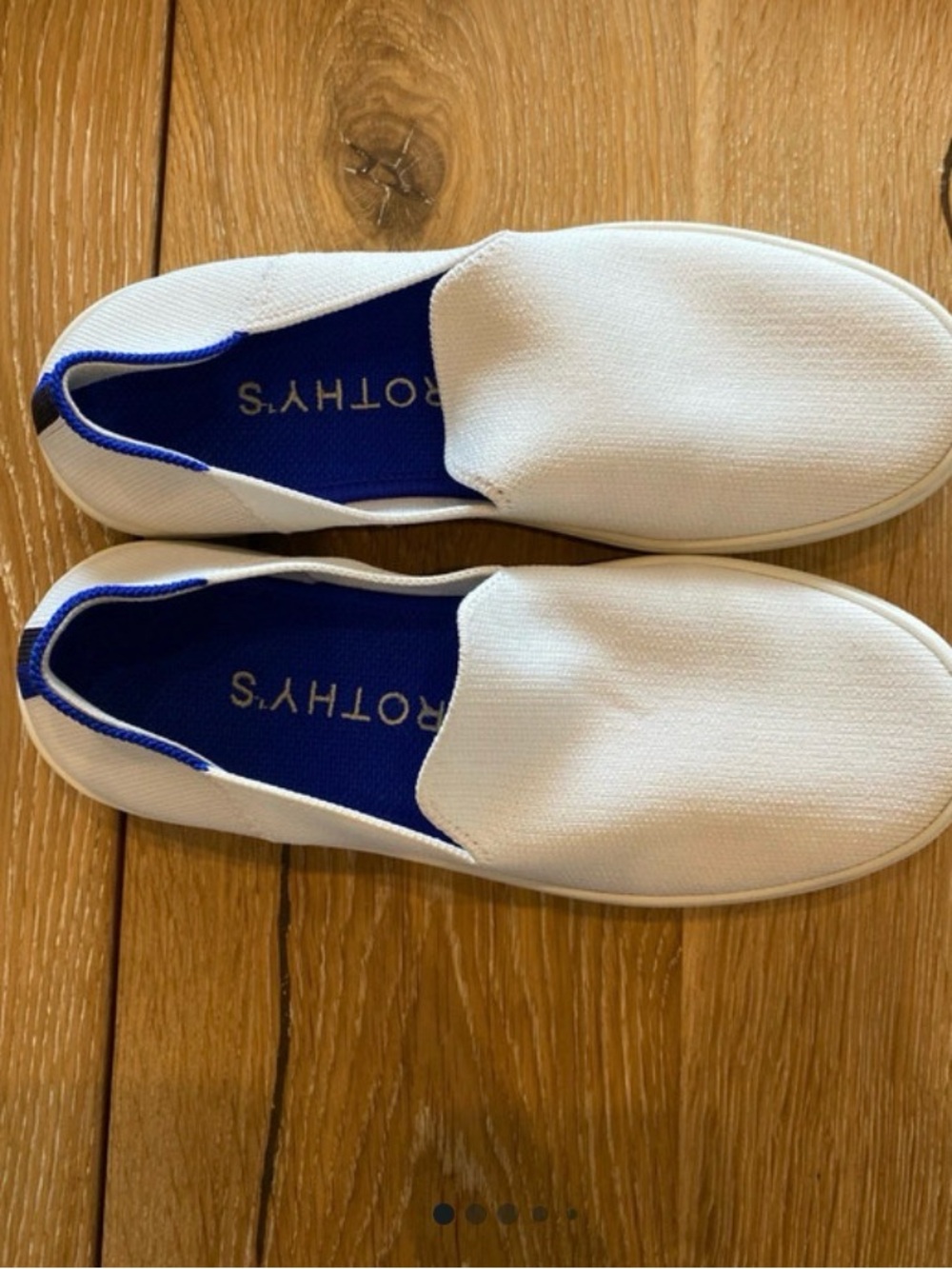 Rothy's Slip-On White Sneaker